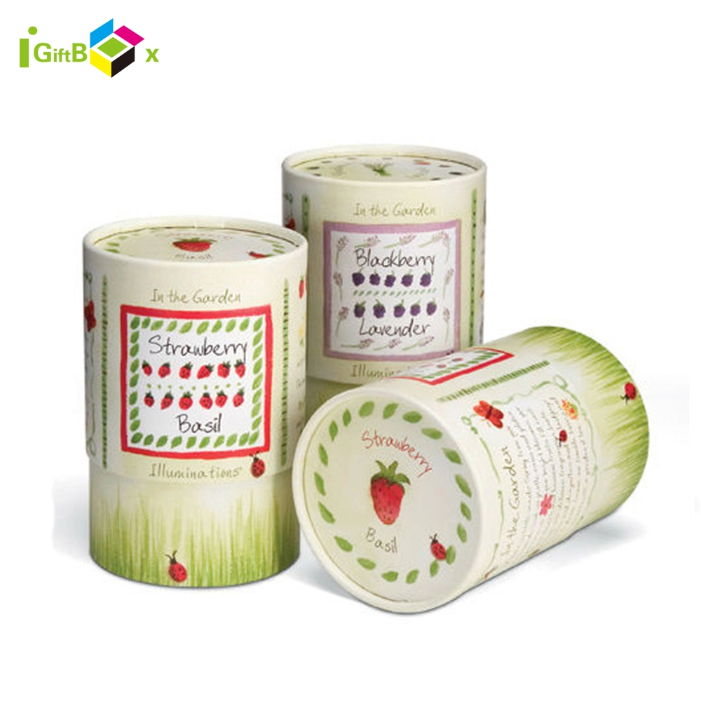 Paper Kraft Tube Box / Round Box for Candle