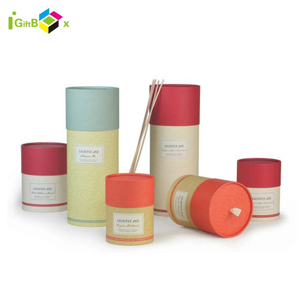 Paper Kraft Tube Box / Round Box for Candle