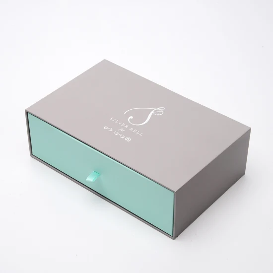 Caja de embalaje de cartón para diseño de paquete de cajón de caja deslizante de botella de perfume