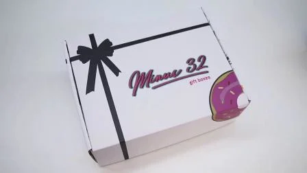 Caja de almuerzo de papel de regalo impresa que lamina para el paño cosmético del reloj de la joyería